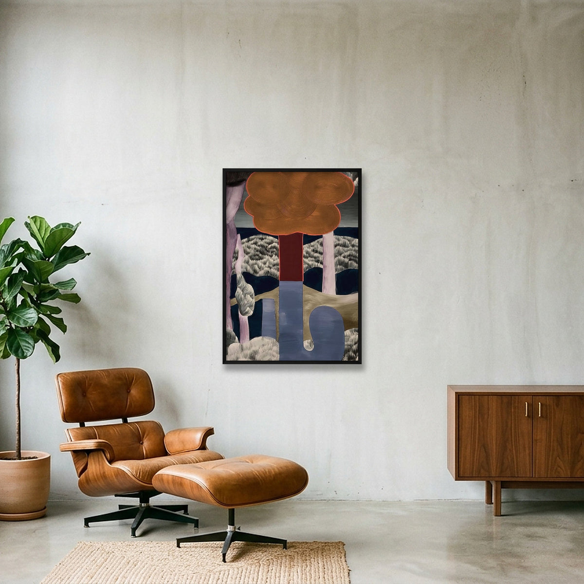HagenSmith.101 — 70×100cm, 28×39" Black Frame